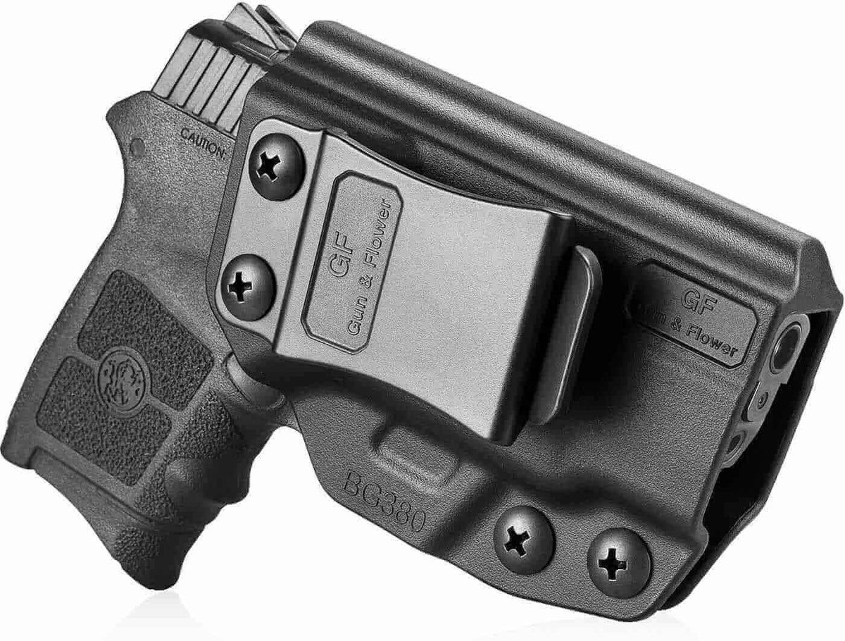 Smith & Wesson M&P Bodyguard 380 IWB Polymer Holster | Gun & Flower