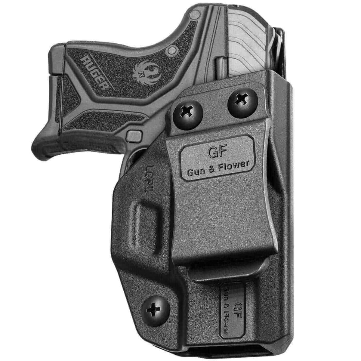 Ruger LCPII LCP2 LCP 2 Polymer IWB Holster Concealed Carry Holster Cant Retention Adjustable LCP 2 Accessories | Gun & Flower - Polymerholster