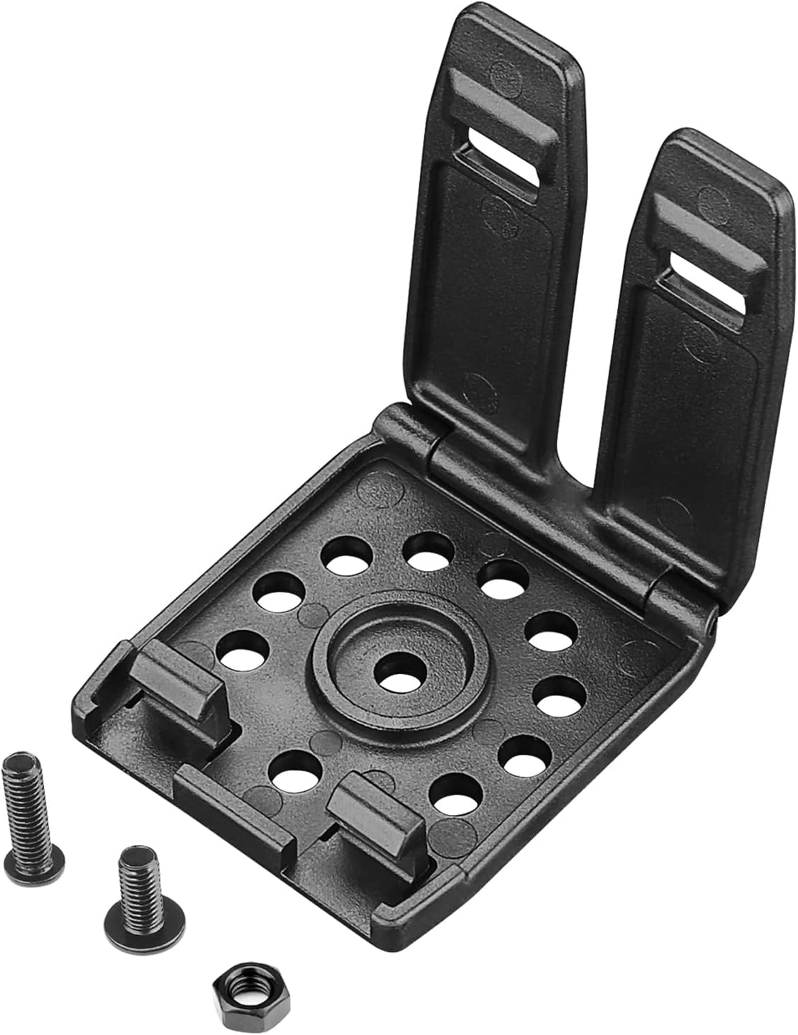 Gun & Flower MOLLE Adapter - Ultra-Strong Compact Gearwheel Design for Holsters, Mag Pouches, Tactical Attachments - Fits 1.5" Belts, Vests & Backpacks - Gunflowerholsters