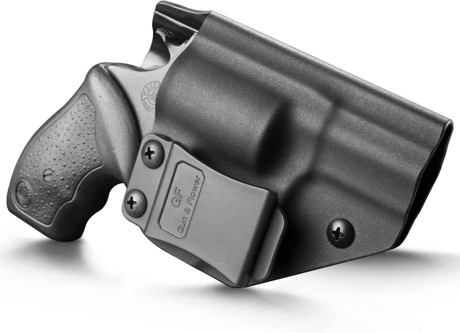 IWB Kydex Holster for Taurus 85 and S&W 637 642 638 43 442 Revolvers,Not for Protector Models, Right Hand | Gun & Flower - Gunflowerholsters