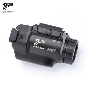GF GUN FLOWER  500 Lumens Pistol Light with Laser、Sighting mirrors for guns、Sights, other than telescopic sights, for artillery,Fit Glock17/19/P365/G3C/M&P9/Hellcat Pro/1911 - Polymerholster