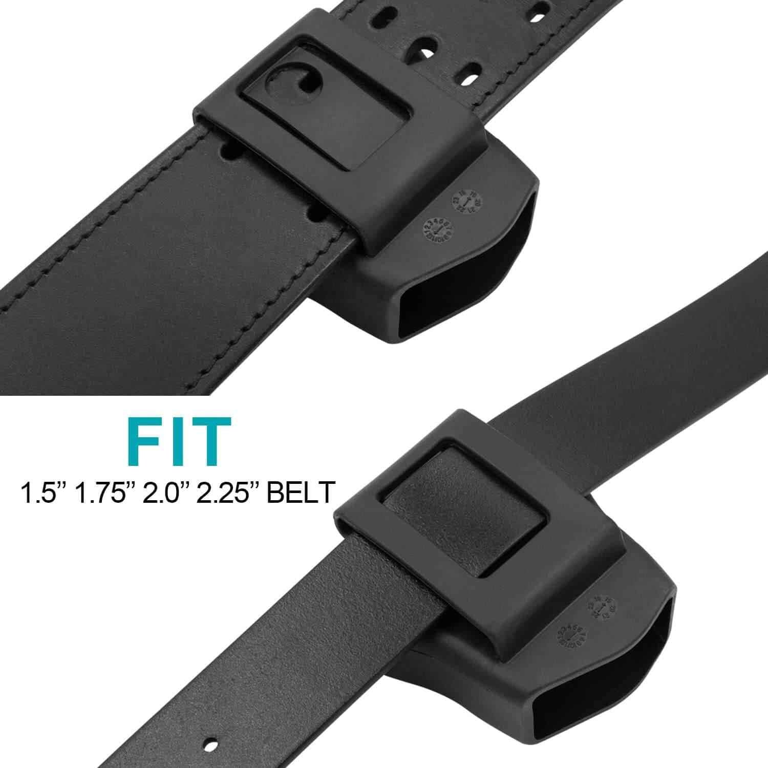 Polymer Handcuff Case Fit ASP Cuffs Hinged Handcuffs Chain Handcuffs  Handcuff Holder, Fit 1.5'' 1.75'' 2.0'' security Belt