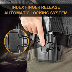 Level II Sig P365 TLR6 OWB Holster Compatible with: Sig Sauer P365 Nitron Micro-Compact/P365 SAS with Streamlight TLR-6/TLR-6HL/TLR-6HL Pistol