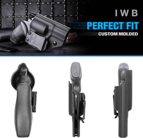 IWB Kydex Holster for Taurus 85 and S&W 637 642 638 43 442 Revolvers,Not for Protector Models, Right Hand | Gun & Flower - Gunflowerholsters