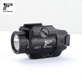 GF GUN FLOWER  500 Lumens Pistol Light with Laser、Sighting mirrors for guns、Sights, other than telescopic sights, for artillery,Fit Glock17/19/P365/G3C/M&P9/Hellcat Pro/1911 - Polymerholster