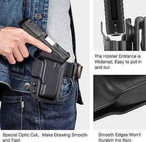 S&W SD9 VE & SD40 VE Kydex OWB Holster, Optic Ready, Right Hand | Gun &Flowers - Gunflowerholsters