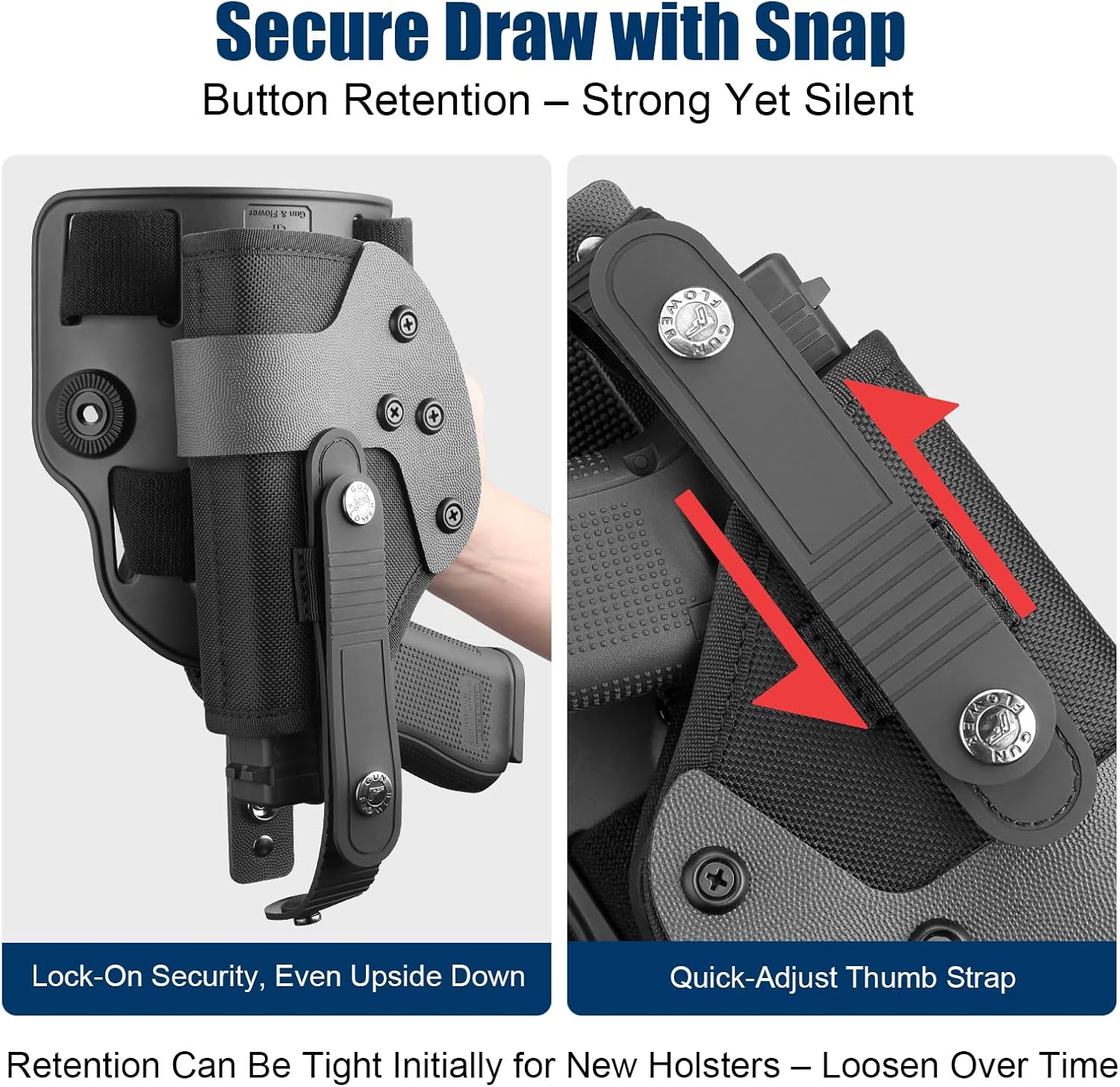 Universal Adjustable Drop Leg Holster - Fits Glock 17 19 22 23 26 Gen3-5, Taurus G2C G3C G3 XL, Beretta 92FS PX4 APX, M&P 9MM Compact, Canik TP9 SF Elite, CZ P07 P09 P10C | Tactical Thigh Platform (No Optic) - Polymerholster