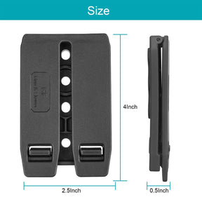 MOLLE Adapter Polymer Modular Attachment for Gun Holsters/Magazine Pouches 1/2/4 Pack | Gun & Flower - Polymerholster