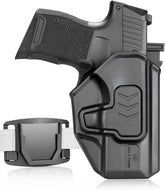 Gun & Flower P365 Quick Release Holster, OWB Holster for Sig Sauer P365X / P 365 SAS / P365 .380 ACP, Fast Detach Base, Index Finger Release, Adjustable Cant, Not for XL/XMacro - Gunflowerholsters