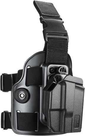 Level II G2C Drop Leg Holster Compatible with Taurus G2C/G3C, Taurus Millennium G2 PT111/PT140, Polymer Drop Leg Platform Holster, Thumb Release Holster - Polymerholster