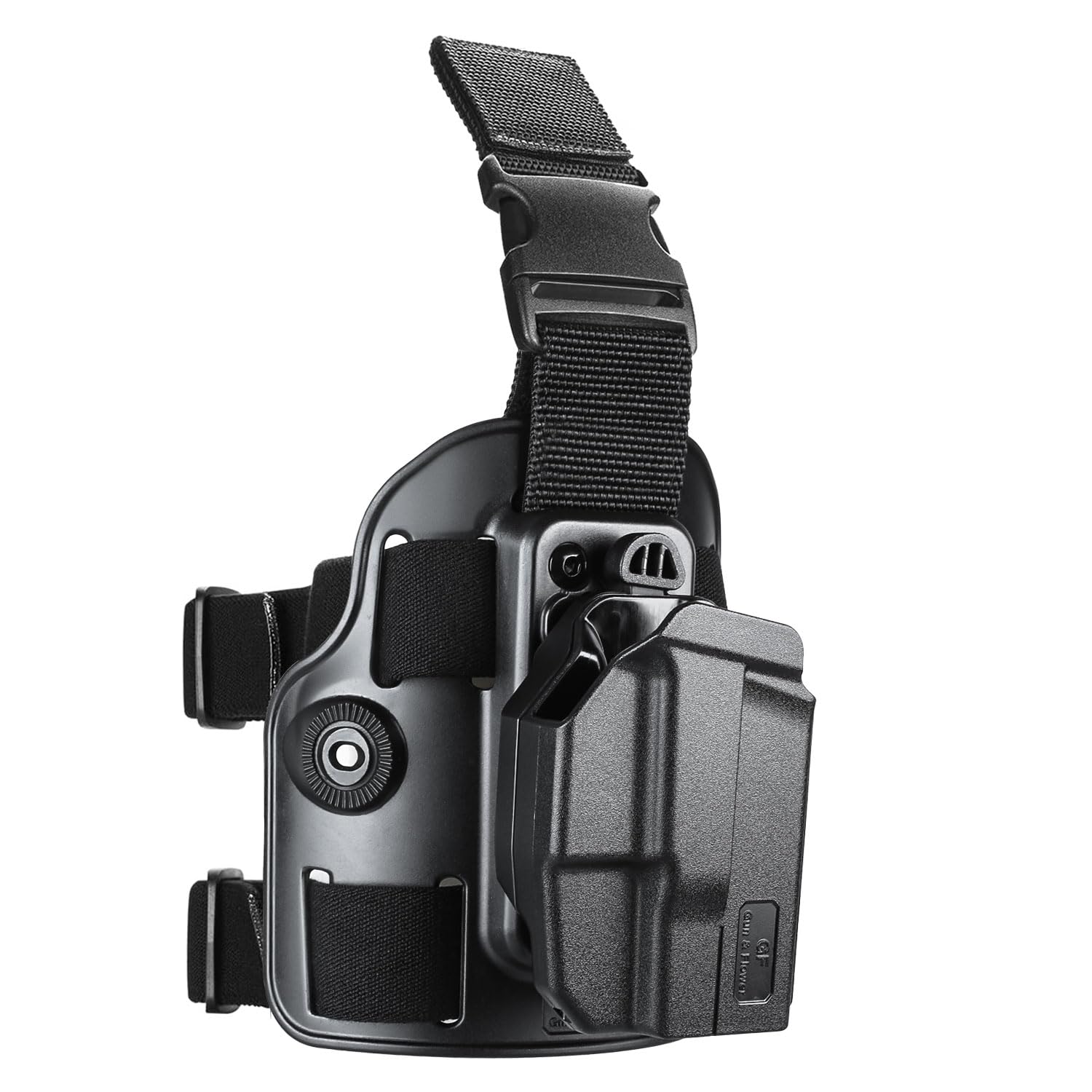 Level II G2C Drop Leg Holster Compatible with Taurus G2C/G3C, Taurus Millennium G2 PT111/PT140, Polymer Drop Leg Platform Holster, Thumb Release Holster - Polymerholster