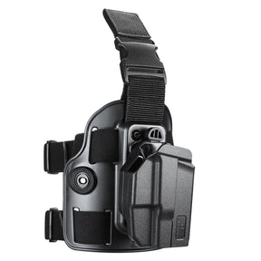 Level II G2C Drop Leg Holster Compatible with Taurus G2C/G3C, Taurus Millennium G2 PT111/PT140, Polymer Drop Leg Platform Holster, Thumb Release Holster - Polymerholster