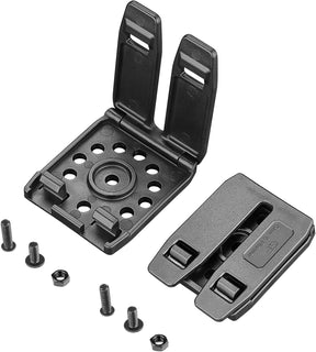 Gun & Flower MOLLE Adapter - Ultra-Strong Compact Gearwheel Design for Holsters, Mag Pouches, Tactical Attachments - Fits 1.5" Belts, Vests & Backpacks - Gunflowerholsters