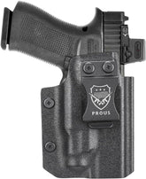 Glock 43X MOS / G48 MOS IWB Kydex Holster - Optics-Ready, TLR-7X/HL-X Sub Compatible, Adjustable Cant & Retention, Fits G43X Rail/G48 Rail/PSA Dagger Micro, Right Hand - Polymerholster