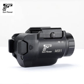 GF GUN FLOWER  500 Lumens Pistol Light with Laser、Sighting mirrors for guns、Sights, other than telescopic sights, for artillery,Fit Glock17/19/P365/G3C/M&P9/Hellcat Pro/1911 - Polymerholster