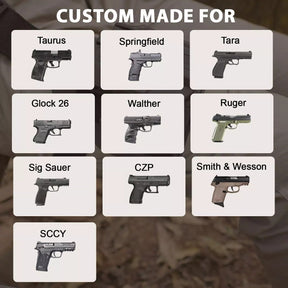 Level II Universal Drop Leg Holster, Thigh Holster for Sub-Compact Pistol, Fits Taurus G3C G2C GX4, G43X MOS, G43X, Sig P365 XMacro, P365XL, P365, SCCY, CPX 2 Gen3, Hellcat Pro, Ruger Security 9 SR9 - Polymerholster