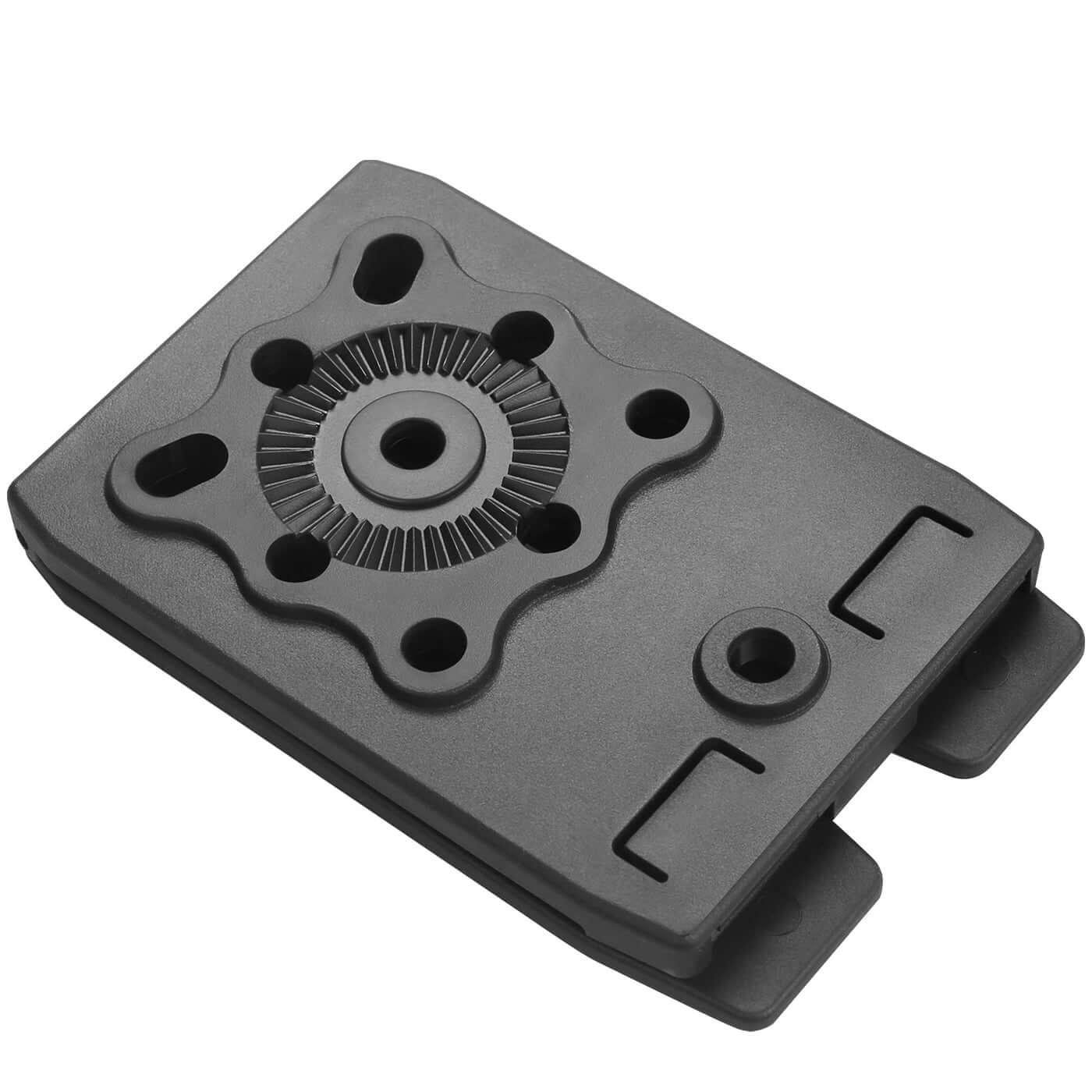 Polymer OWB Holster for Taurus G2C Taurus G3C Taurus G3C TORO Taurus PT111 Millennium G2 Taurus PT140 Millennium G2 with 1 Pcs Belt Clip and 1 Pcs Molle Attachment Adapter - Polymerholster