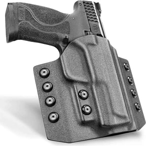 OWB Kydex Holster for M&P 9/40/45 4'' 3.6'' 3.5'' Barrel Model and S&W SD9 VE/SD40 VE - Right Hand | Gun & Flower - Gunflowerholsters