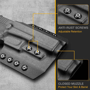 OWB Kydex Holster for CZ P-07 - Right Hand | Gun & Flower - Gunflowerholsters