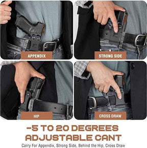 Taurus G2C Taurus G3C Taurus G3C TORO Taurus PT111 Millennium G2 Taurus PT140 Millennium G2 Custom Leather Lined Kydex Holster IWB