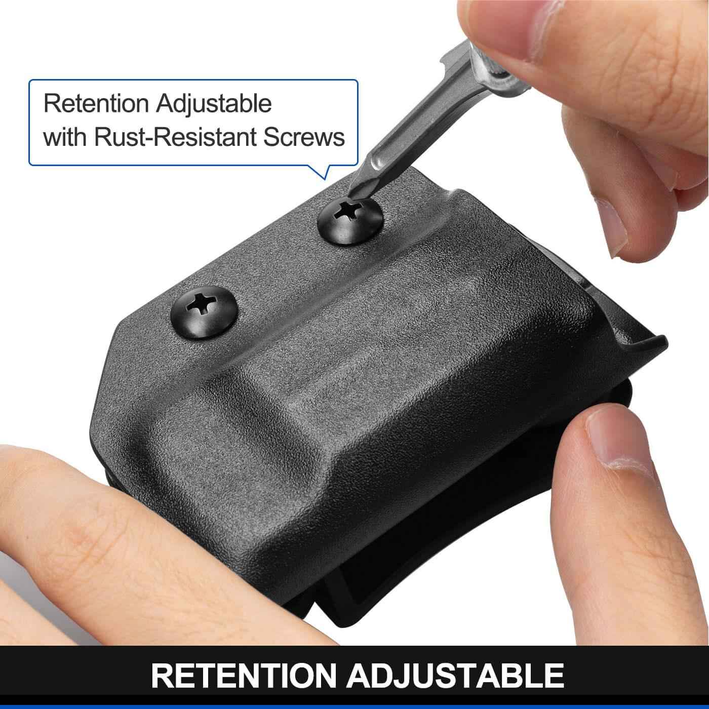 Kydex Multitool Sheath for LEATHERMAN WAVE & WAVE + PLUS/REBAR/SURGE HEAVY/SKELETOOL Multi Tool Pouch