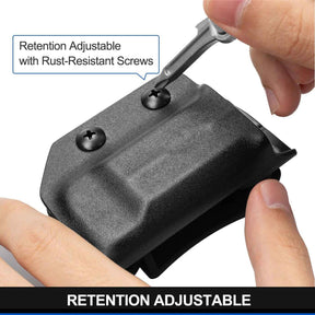 Kydex Multitool Sheath for LEATHERMAN WAVE & WAVE + PLUS/REBAR/SURGE HEAVY/SKELETOOL Multi Tool Pouch