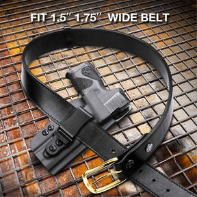 IWB Kydex Holster with Steel Belt Clip Custom Made for Taurus TH9C&TH9 Pistol | Gun & Flower - Gunflowerholsters