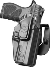 Outside Waistband Carry Paddle Holster for Taurus TH9C TH9 Level II Retention with Index Finger Release - Gunflowerholsters