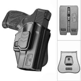 Taurus G2C Taurus G3C Taurus G3C TORO Taurus PT111 Millennium G2 Taurus PT140 Millennium G2 OWB Polymer Holster With 1 pcs Paddle  and 1 pcs Molle Attachment Adapters | Gun & Flower