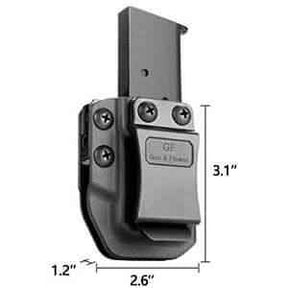 Free Gift Mag Holster 9mm/.40/ .45ACP Single/ Double Stack, Need to Select the Magazine Carrier that Matches Your Magazine Type | Gun & Flower