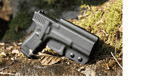 Glock 17/19/19X/21/22/26/27/31/32/33 OWB Kydex Holster , Right Hand | Gun & Flower