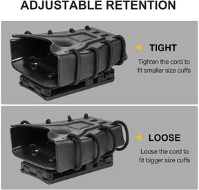 Kydex Handcuff Case/holster/holder fit 1.5" 1.75" 2.0 and 2.25'' Belt | Gun & Flower - Polymerholster