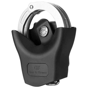 Polymer handcuff case/holster/holder, Fit Hinged Handcuffs Chain Handcuffs | Handcuff Holder, Fit 1.5'' 1.75'' 2.0'' security Belt, Not Fit ASP - Polymerholster