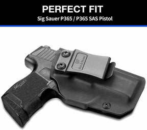 Sig Sauer P365 P365 SAS P365X P365.380 ACP IWB Kydex Holster | Gun & Flower - Polymerholster