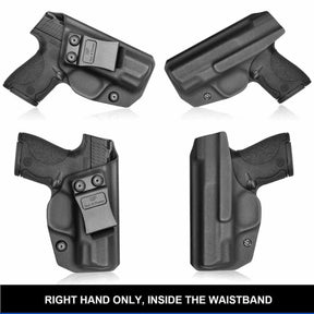 Smith & Wesson M&P Shield 9mm/.40 S&W 3.1" IWB Kydex Holster | Gun & Flower - Polymerholster