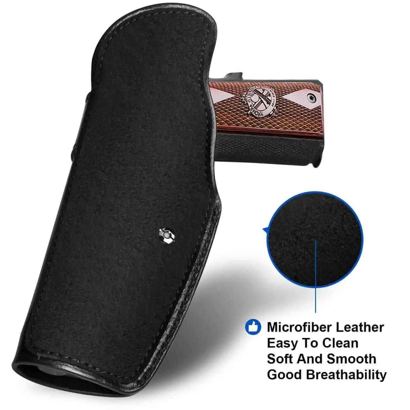 Defender Leather Universal IWB Holster Fits Most 1911 Series– Left & Right-Hand