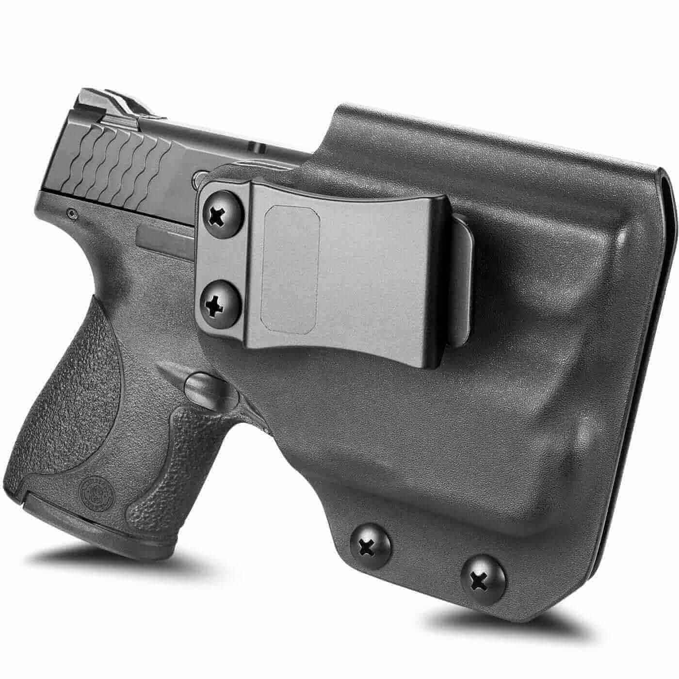 Smith & Wesson M&P Shield 9 IWB Light Bearing Kydex Holster with TLR-6 Red Dot Sight Optic Cut | Gun & Flower
