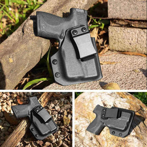 Smith & Wesson M&P Shield 9 IWB Light Bearing Kydex Holster with TLR-6 Red Dot Sight Optic Cut | Gun & Flower