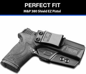 Smith & Wesson M&P 380 Shield EZ IWB Polymer Holster | Gun & Flower - Polymerholster