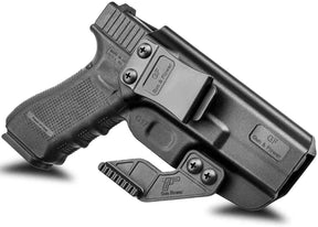 Glock G17 Gen3-5   G19 Gen3-5  G19X  G23 Gen3-4  G22 Gen3-4 G31 Gen3-4 G32 Gen3-4  G44  G45 IWB Polymer Holster with Claw Inside Waistband Concealed Carry Holster Cant Retention Adjustable , Right Hand | Gun & Flower