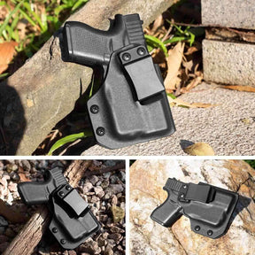 Glock 43/43X TLR-6 Kydex IWB Light Bearing Holster with Red Dot Sight Optics Cut, Right Hand | Gun & Flower