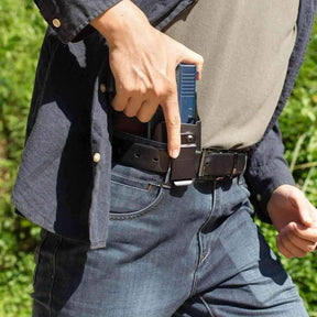 Glock 43/43X TLR-6 Kydex IWB Light Bearing Holster with Red Dot Sight Optics Cut, Right Hand | Gun & Flower