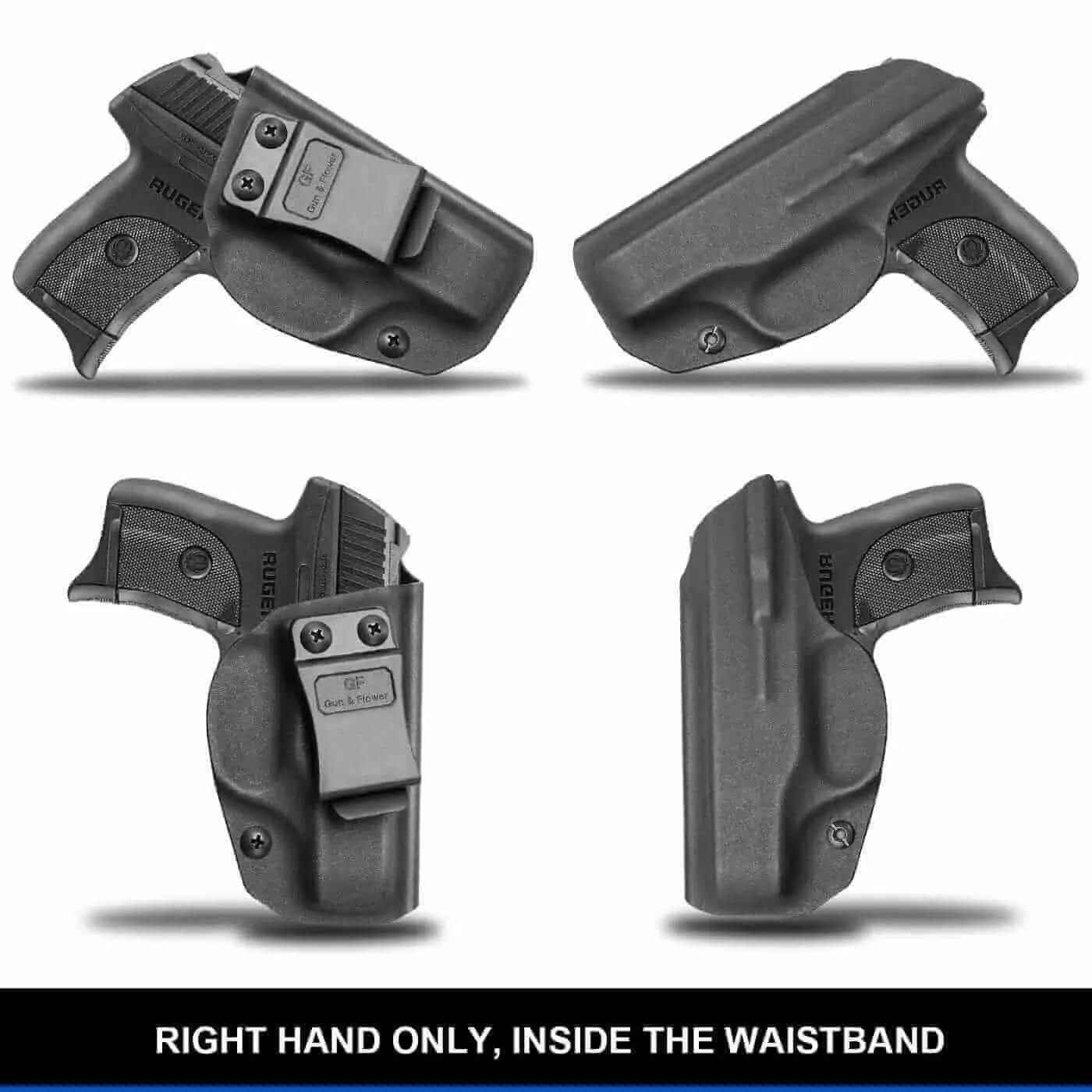 Ruger LC9 Kydex Holster | IWB Holster for LC9/LC9S/EC9/EC9S/LC380 by Gun & Flower