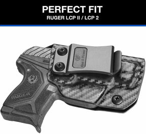 Ruger LCPII/LCP 2 Kydex IWB Carbon Fiber Holster | Gun & Flower - Polymerholster