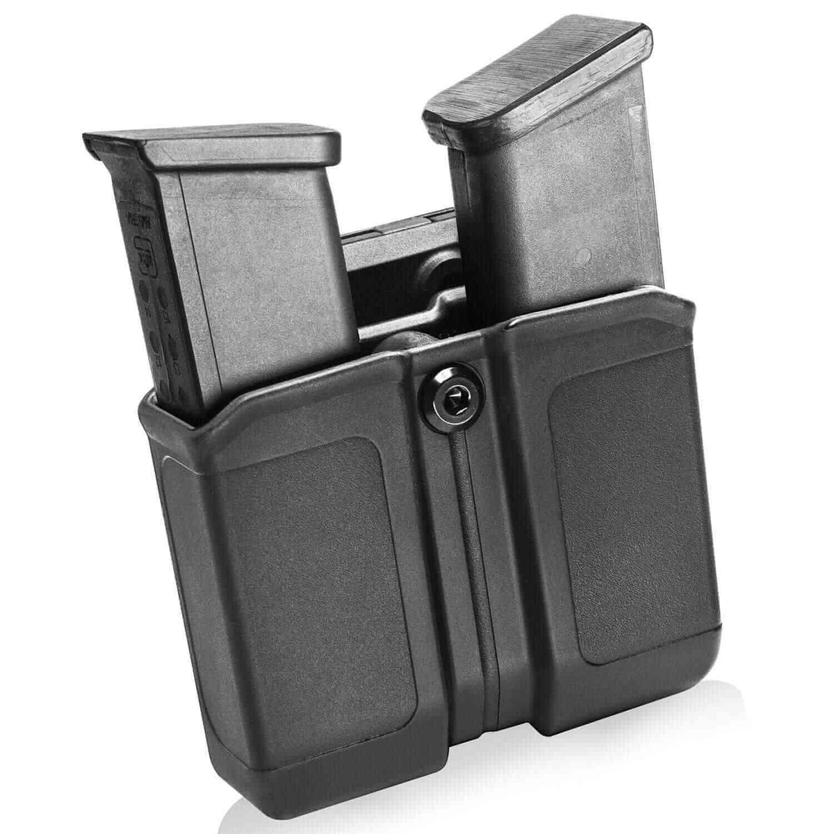 Free Gift Universal Polymer OWB Double Stack Magazine Pouch Fits 9 mm, .40 Caliber  | Gun & Flower - Polymerholster