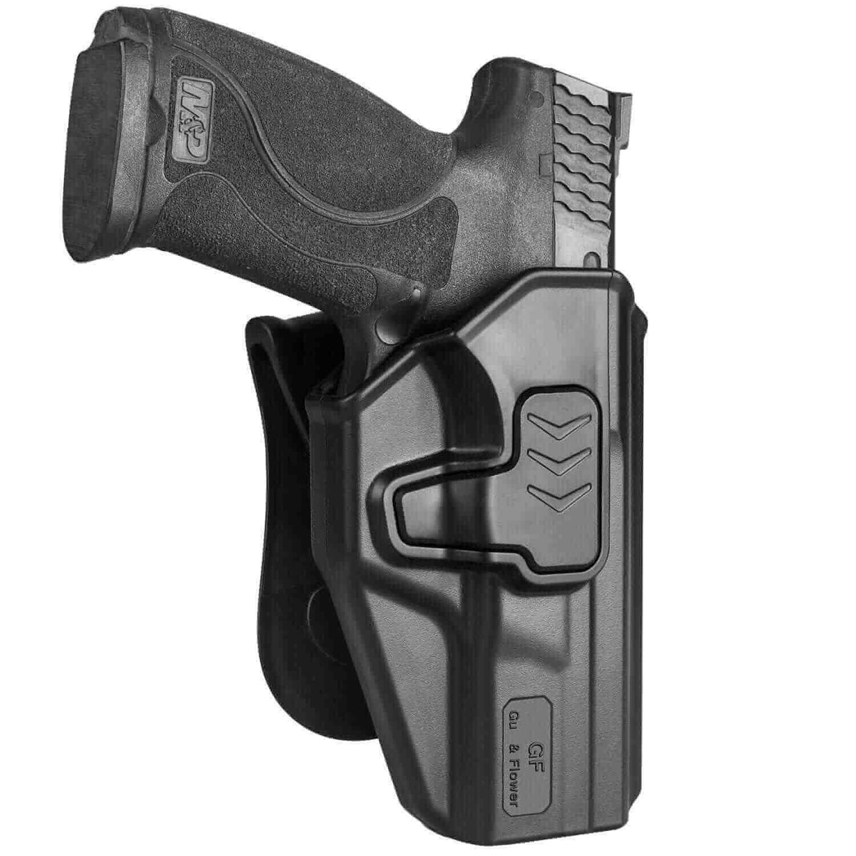 Smith & Wesson M&P 9 M2.0 4"/4.25" OWB Polymer Paddle Holster | Gun & Flower - Polymerholster