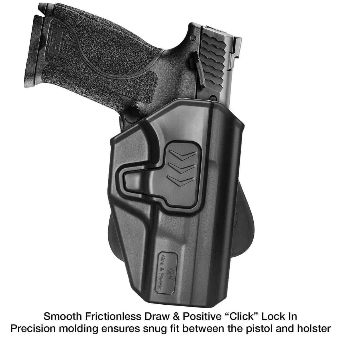 Smith & Wesson M&P 9 M2.0 4"/4.25" OWB Polymer Paddle Holster | Gun & Flower - Polymerholster