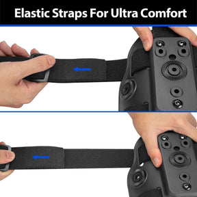 Drop Leg Platform for Holsters and Magazine Pouches | Adjustable Panel | Right/Left Hand Compatible - Polymerholster