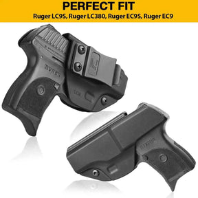 Ruger LC9 IWB Holster | Polymer Holster for LC9/LC9S/EC9/EC9S/LC380 | Gun & Flower