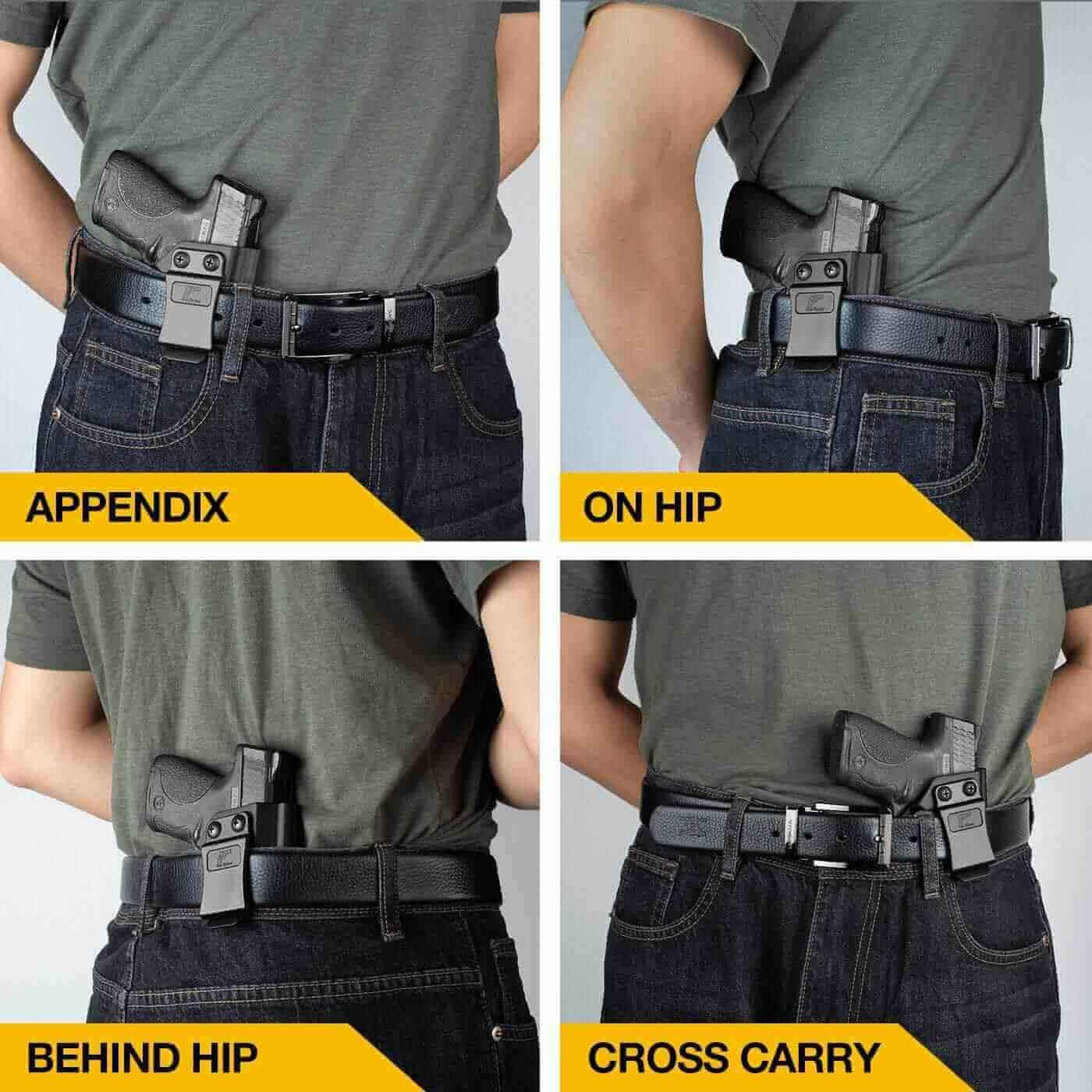 Ruger LC9 IWB Holster | Polymer Holster for LC9/LC9S/EC9/EC9S/LC380 | Gun & Flower